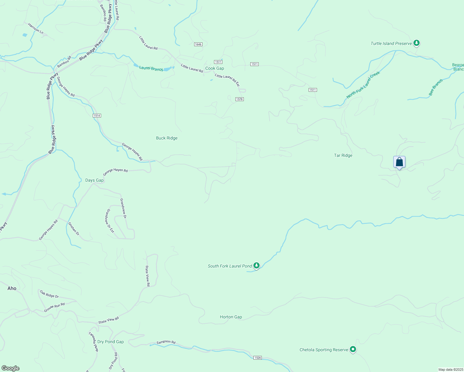 map of restaurants, bars, coffee shops, grocery stores, and more near 787 Whispering Hills Road in Boone