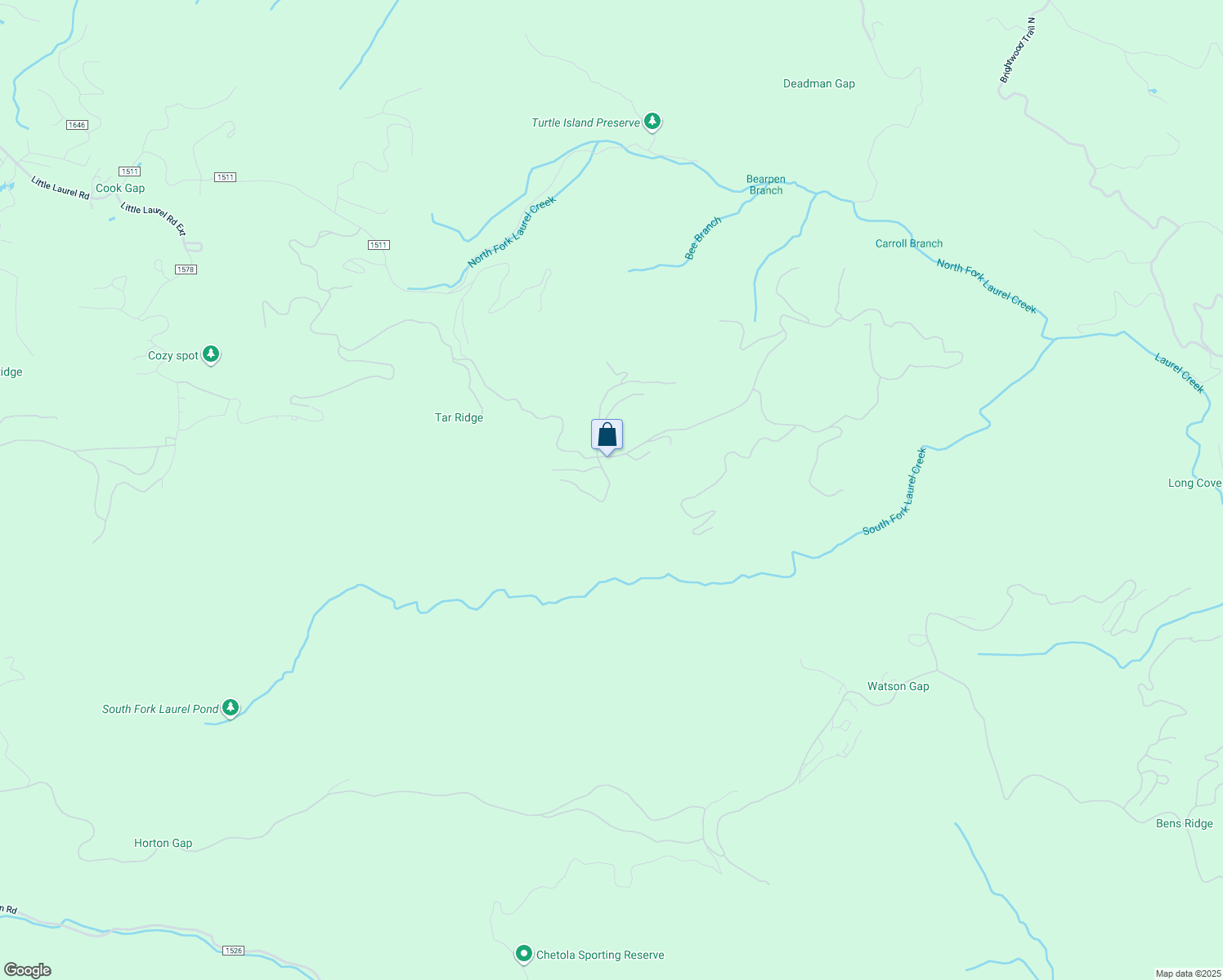 map of restaurants, bars, coffee shops, grocery stores, and more near 203 Pine Ridge in Boone