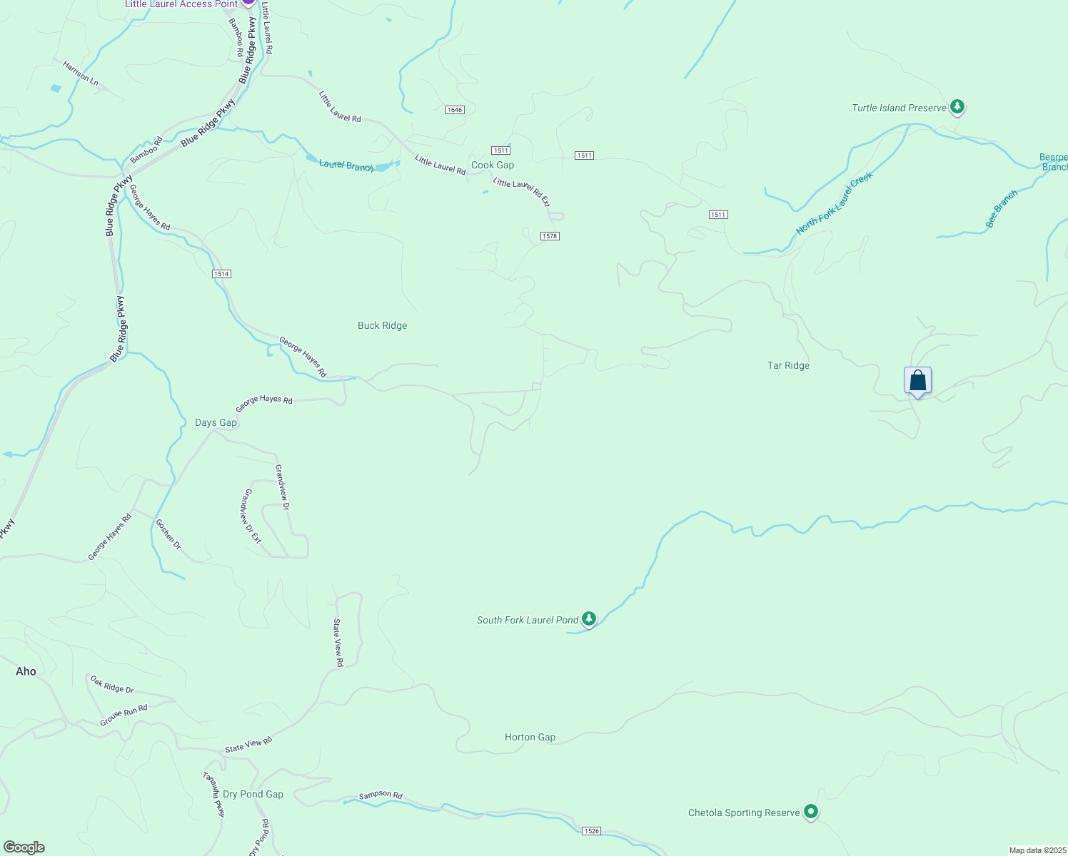 map of restaurants, bars, coffee shops, grocery stores, and more near 787 Whispering Hills Road in Boone