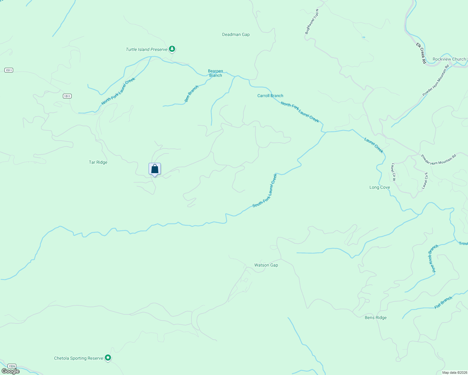 map of restaurants, bars, coffee shops, grocery stores, and more near Summit Rise Drive in Boone