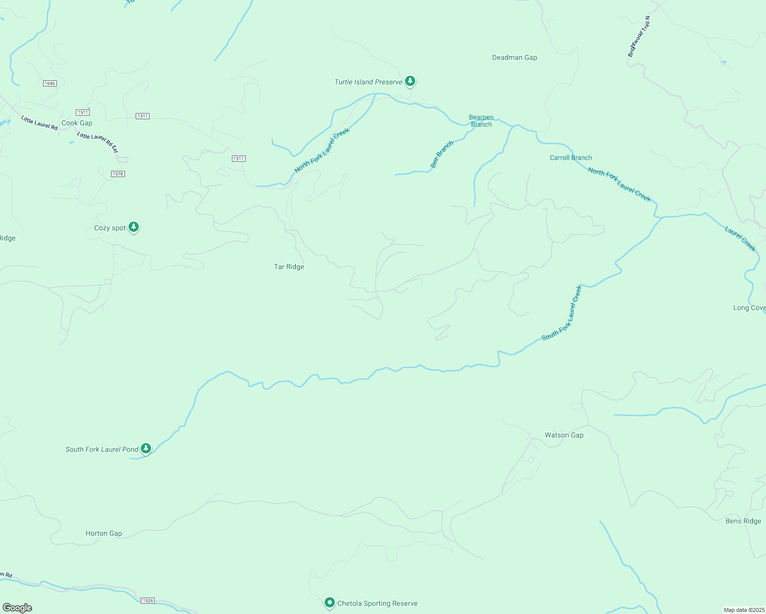 map of restaurants, bars, coffee shops, grocery stores, and more near 203 Pine Ridge Rd in Boone