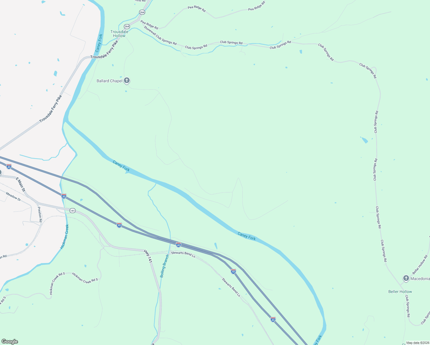 map of restaurants, bars, coffee shops, grocery stores, and more near 169 Ben Gentry Road in Elmwood