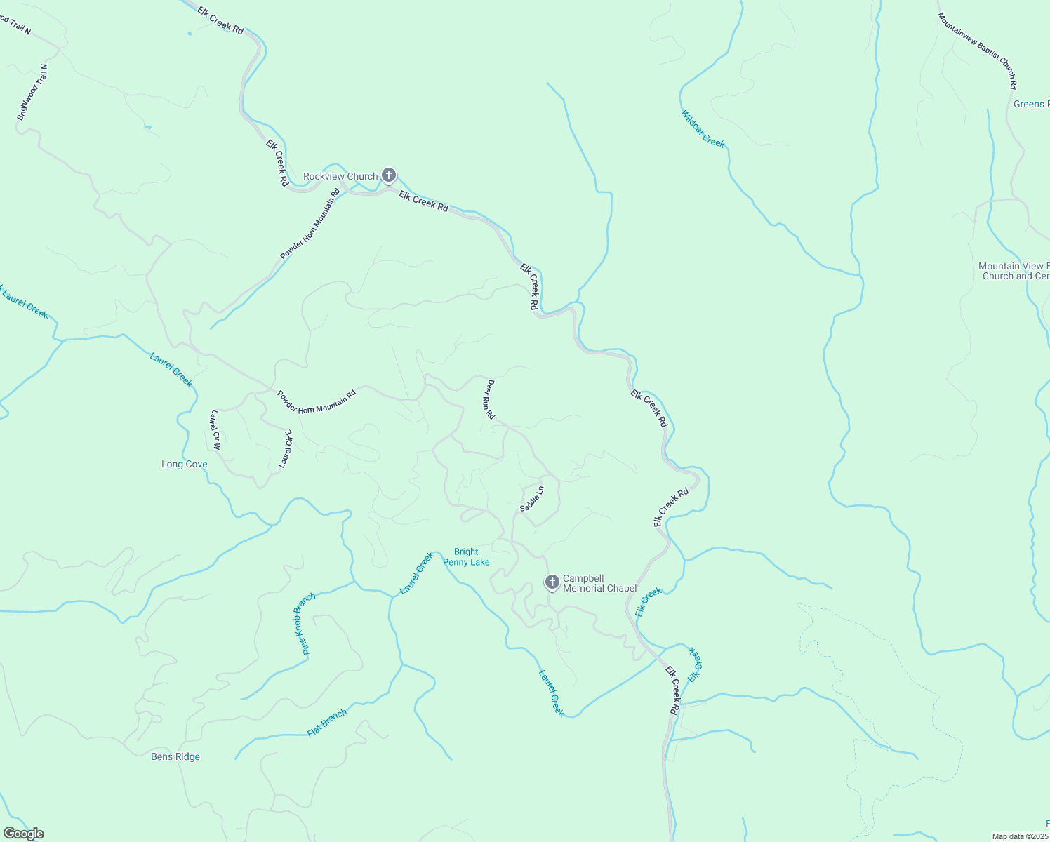 map of restaurants, bars, coffee shops, grocery stores, and more near 183 Buckshot Ridge Road in Watauga County