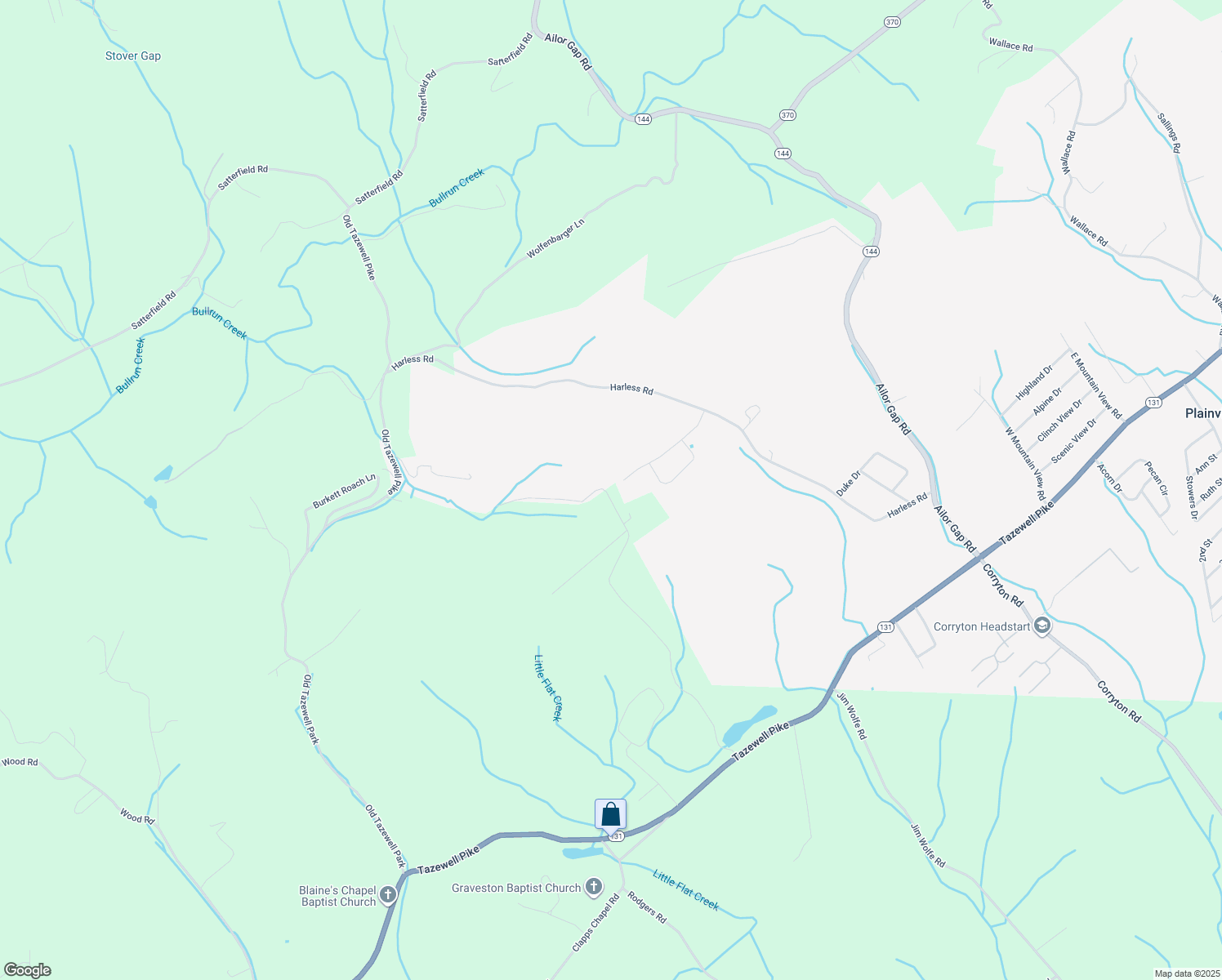 map of restaurants, bars, coffee shops, grocery stores, and more near 8722 Scott Road in Union County