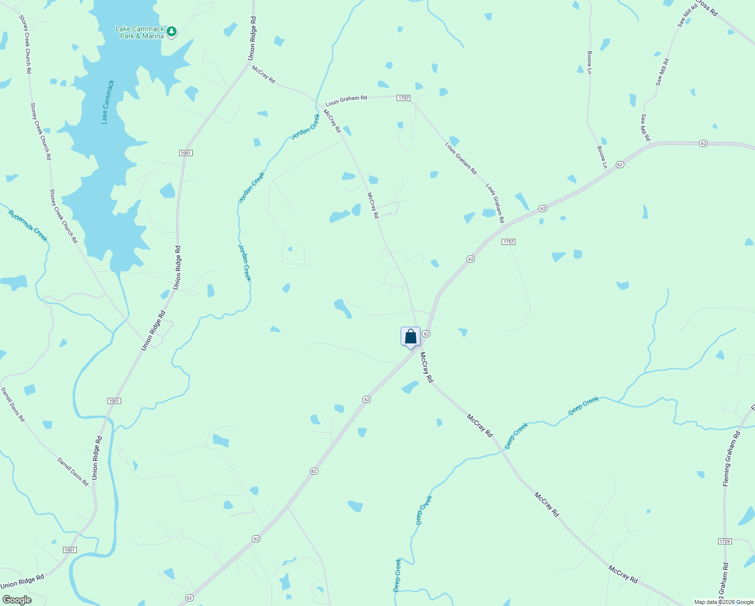 map of restaurants, bars, coffee shops, grocery stores, and more near 4202 Mccray Court in Burlington