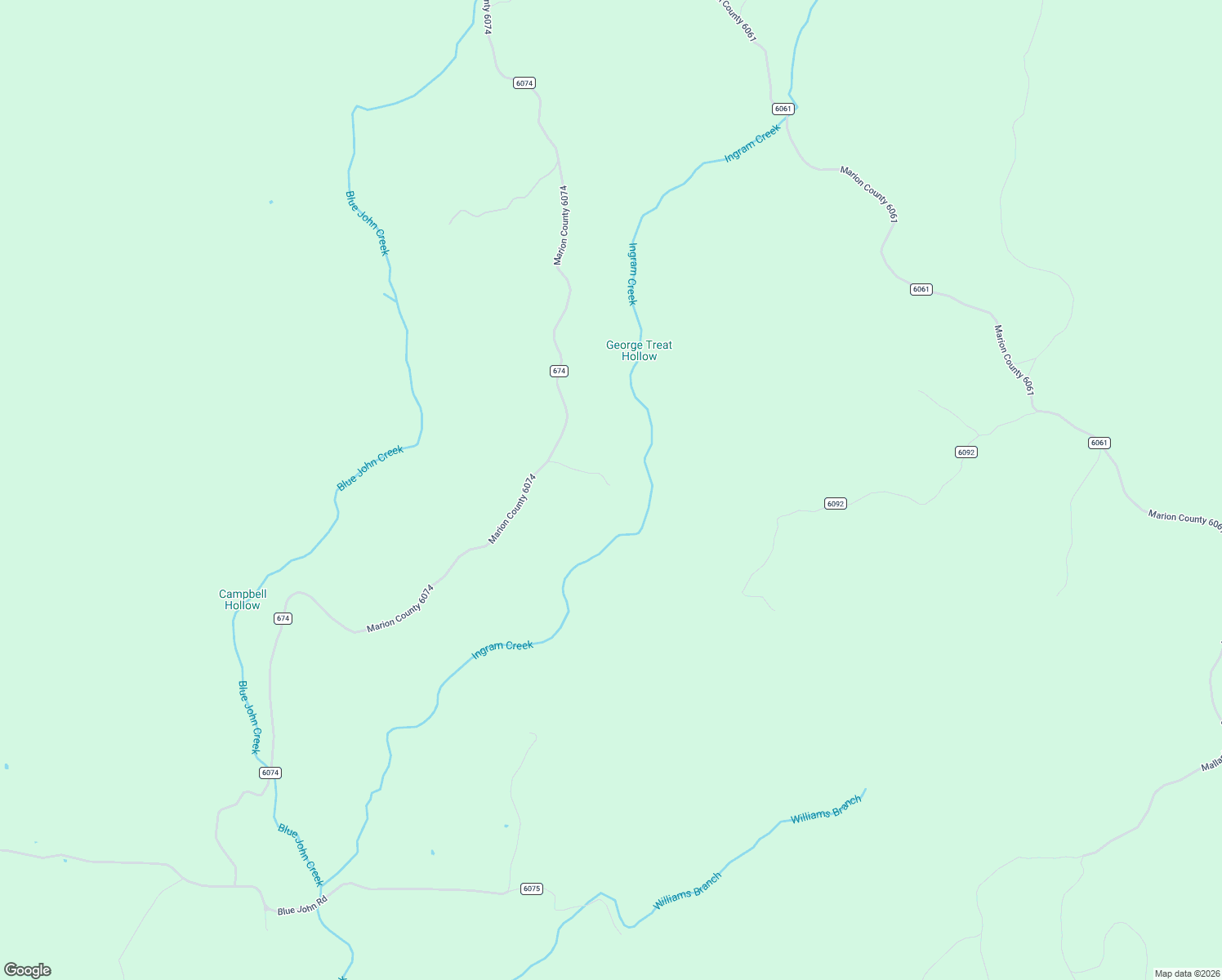 map of restaurants, bars, coffee shops, grocery stores, and more near 3804 Marion County 6074 in Flippin