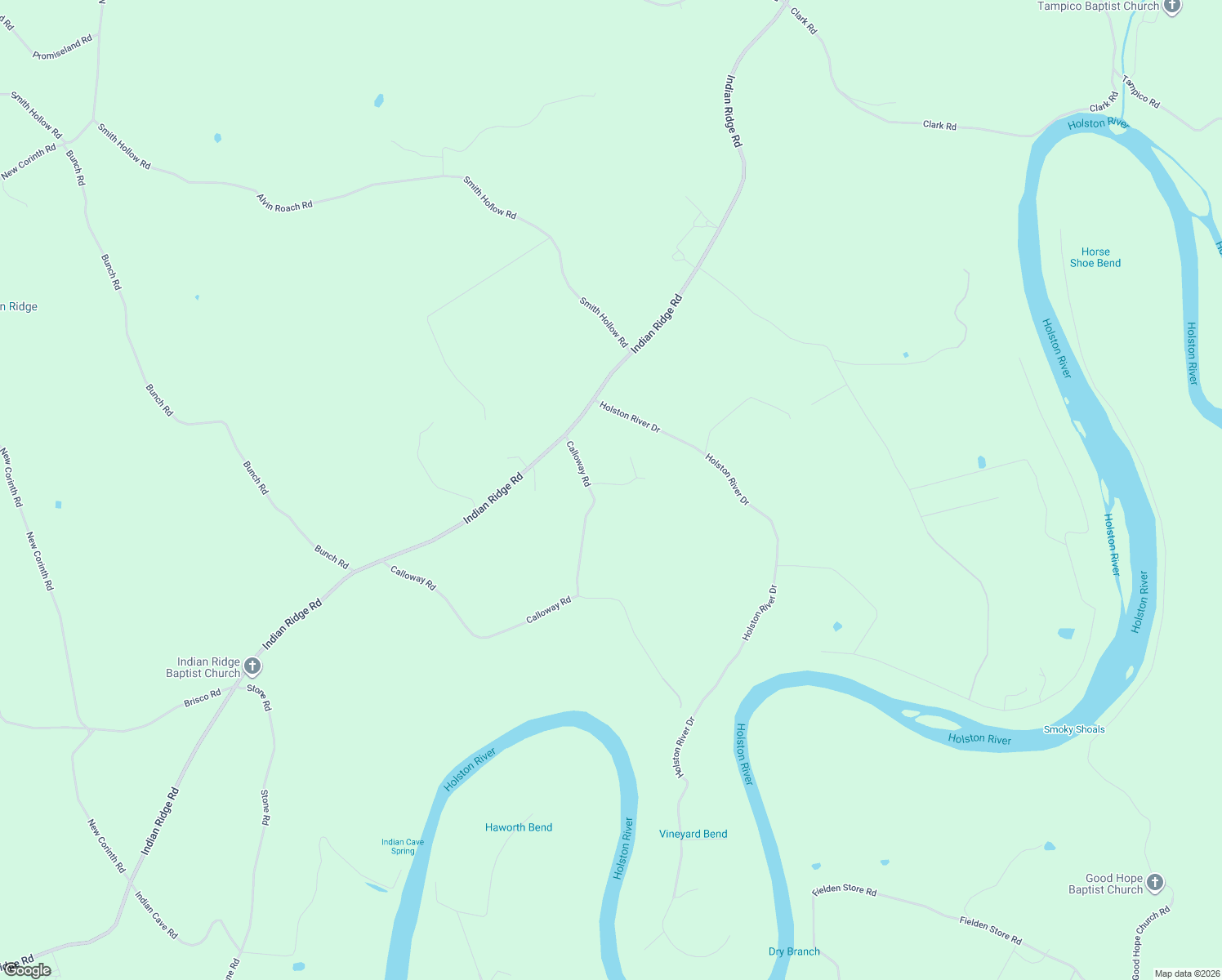 map of restaurants, bars, coffee shops, grocery stores, and more near 171 Rose Hill Lane in Rutledge