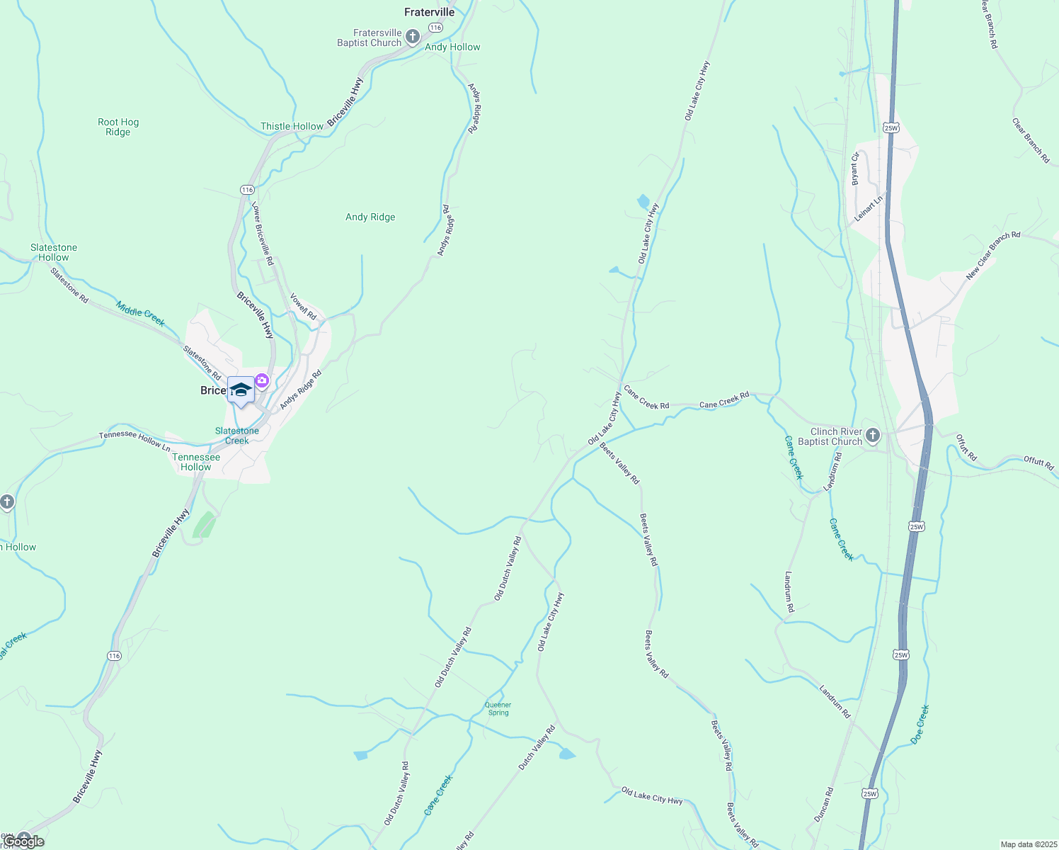 map of restaurants, bars, coffee shops, grocery stores, and more near 143 Shultz Hollow Ln in Clinton