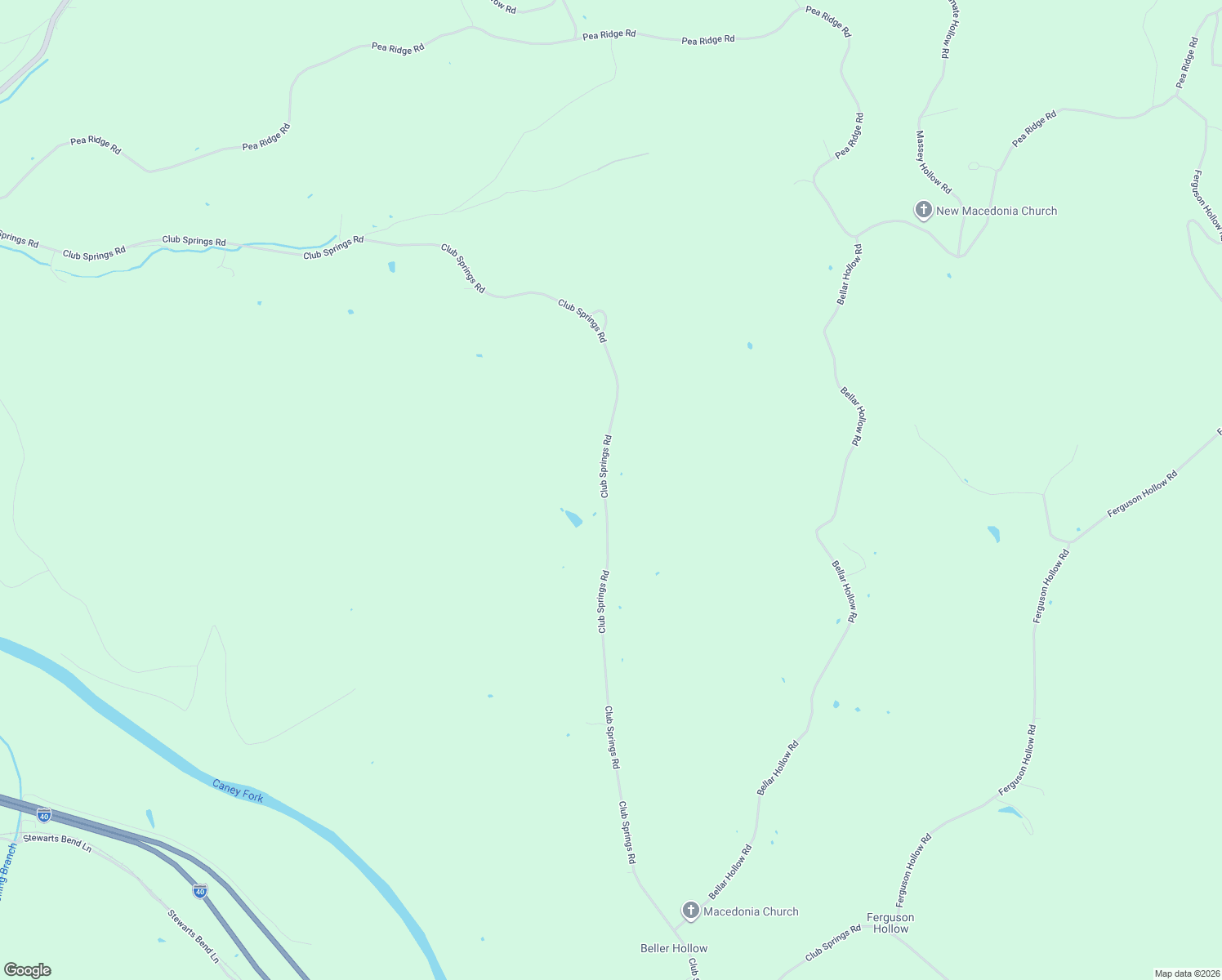 map of restaurants, bars, coffee shops, grocery stores, and more near 263 Club Springs Road in Elmwood