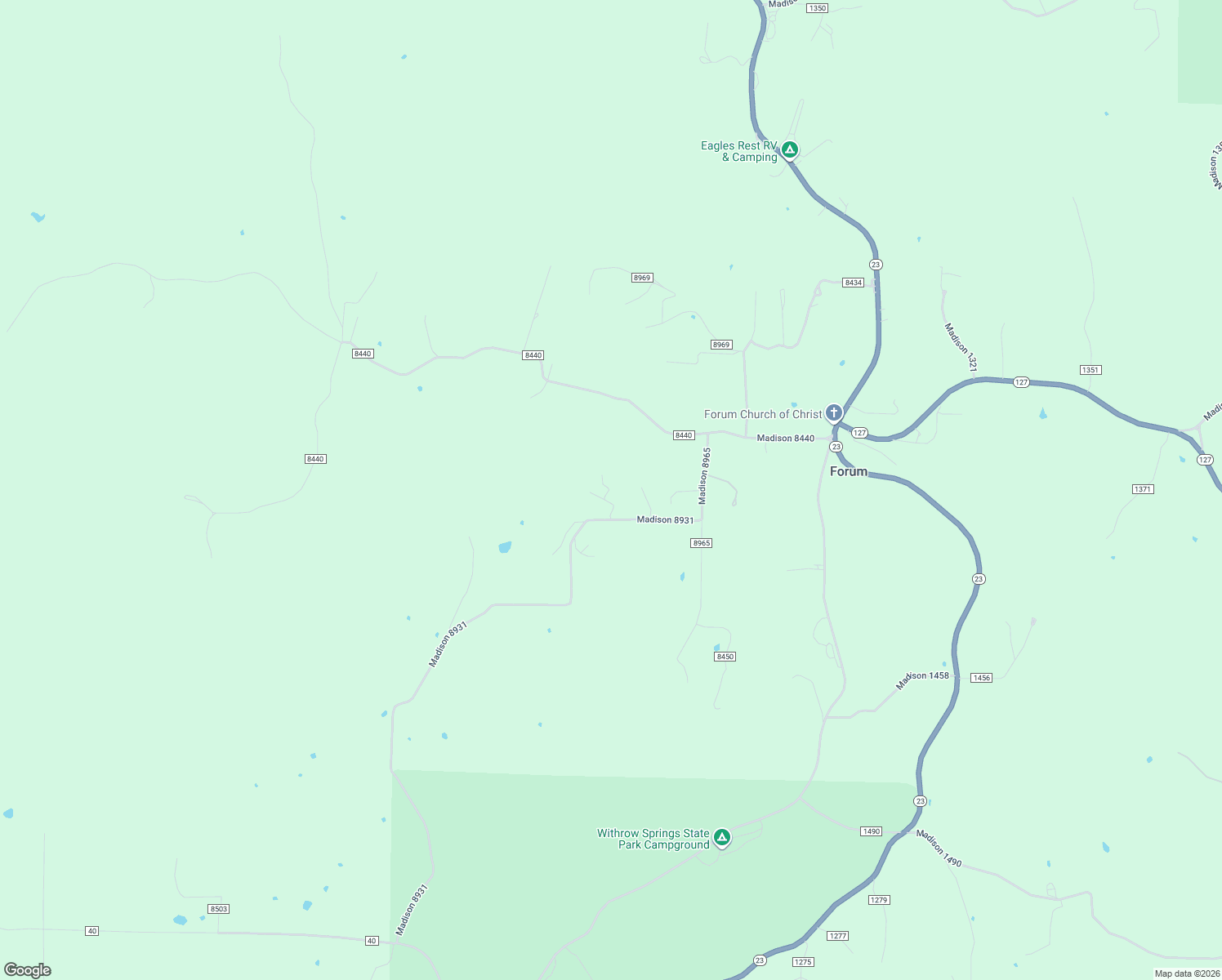 map of restaurants, bars, coffee shops, grocery stores, and more near 186 Madison 8937 in Huntsville