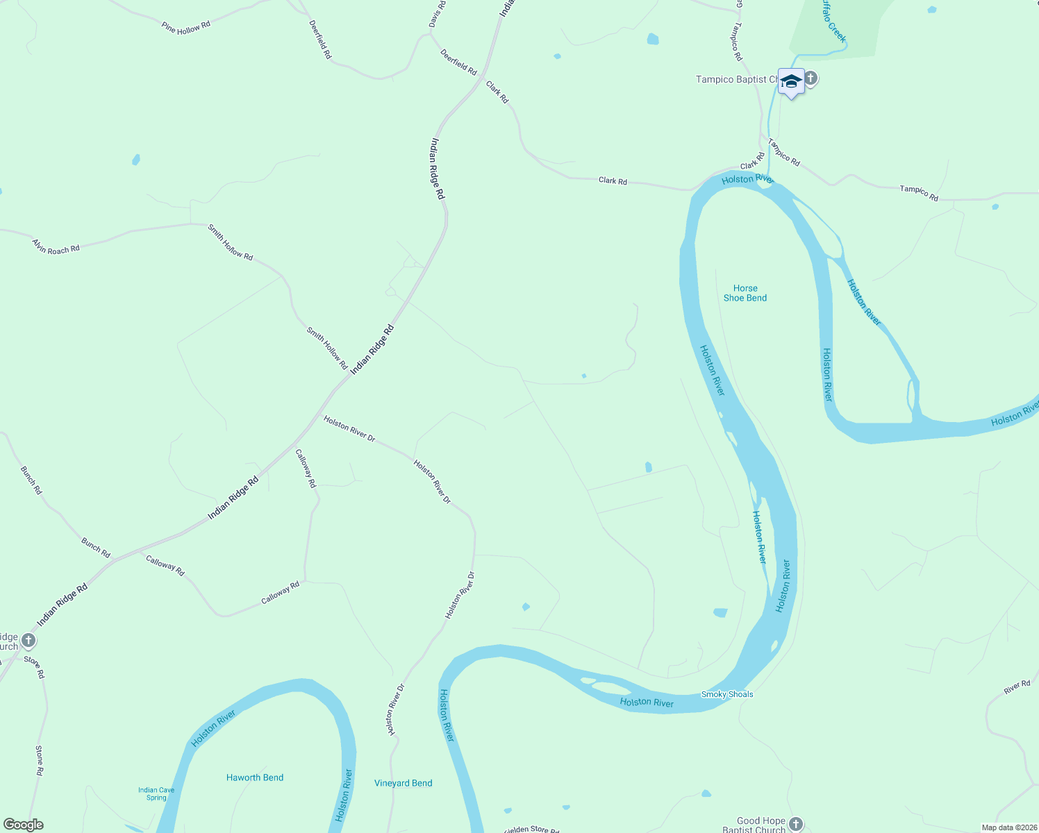 map of restaurants, bars, coffee shops, grocery stores, and more near 824 Howell River Road in Rutledge