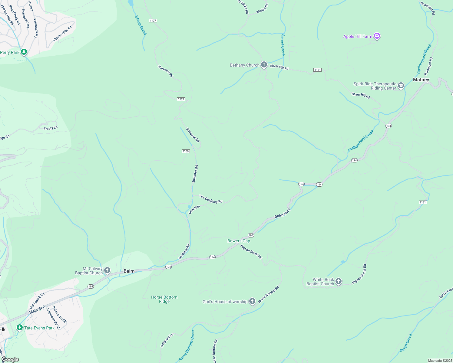 map of restaurants, bars, coffee shops, grocery stores, and more near 1071 Elk Hill Road in Banner Elk