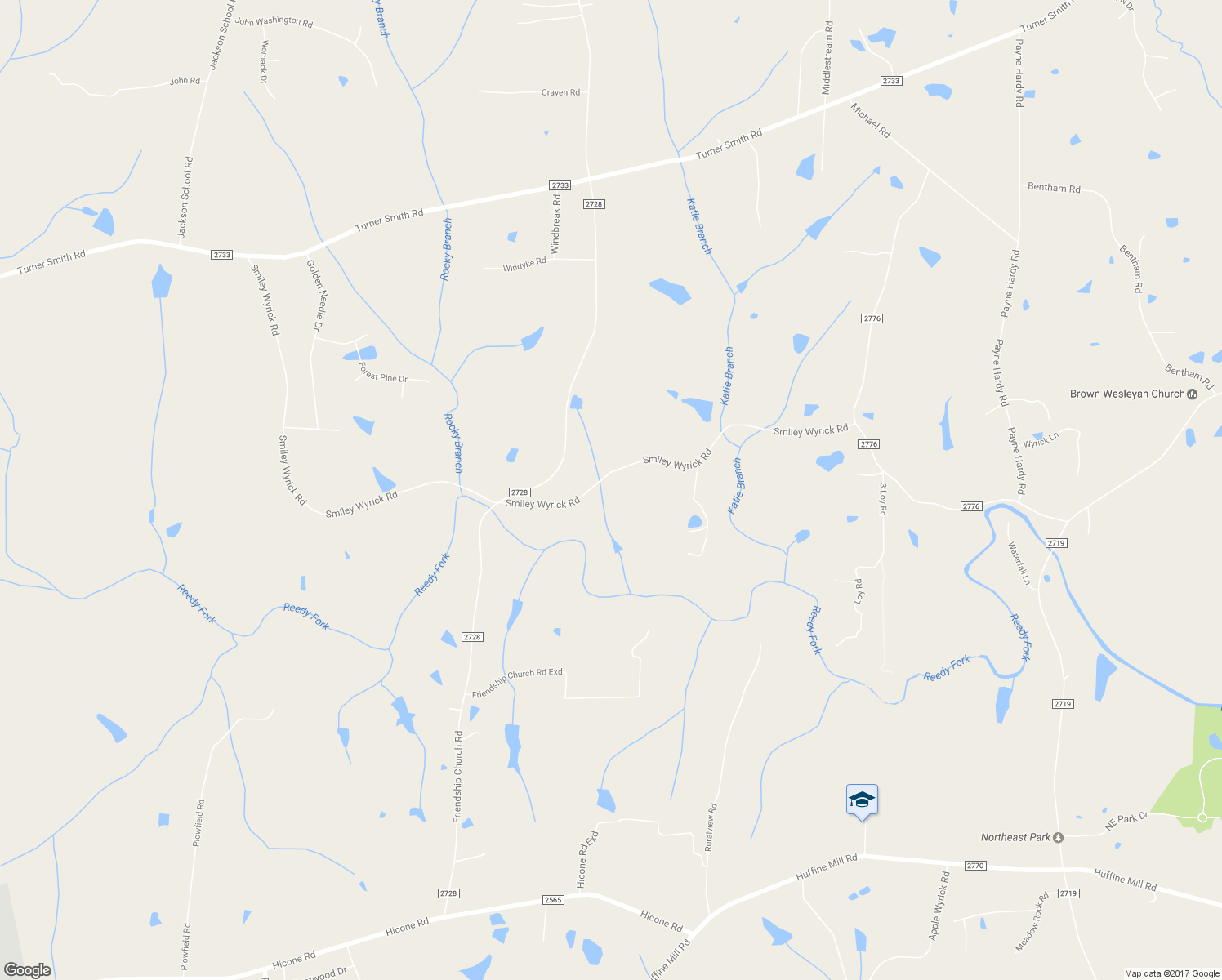 map of restaurants, bars, coffee shops, grocery stores, and more near 5538 Smiley Wyrick Road in McLeansville