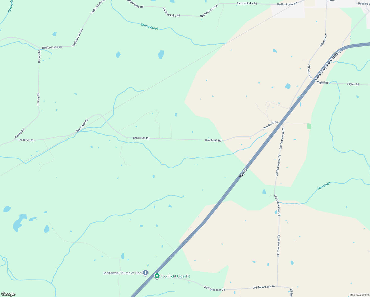 map of restaurants, bars, coffee shops, grocery stores, and more near 955 Ben Smith Rd in Henry