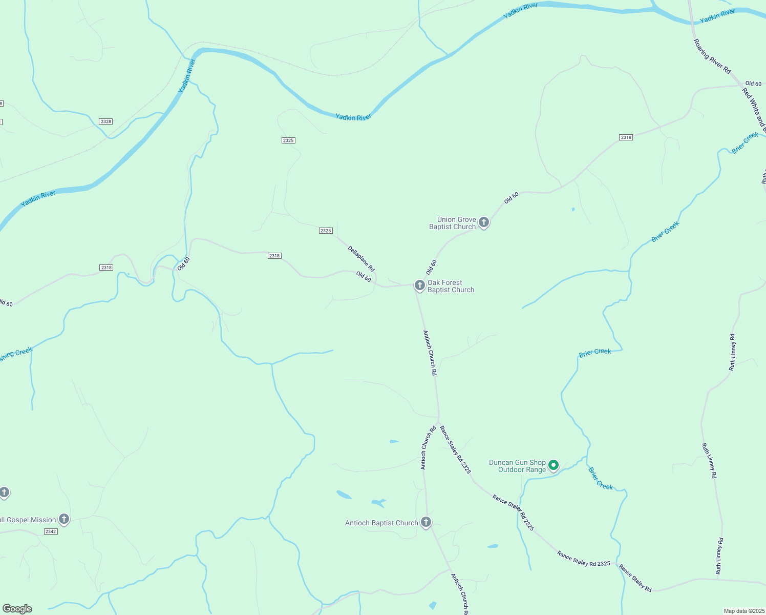 map of restaurants, bars, coffee shops, grocery stores, and more near in Roaring River