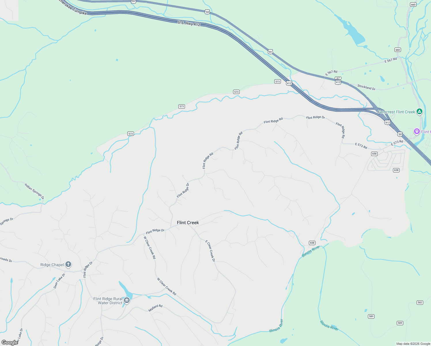 map of restaurants, bars, coffee shops, grocery stores, and more near 1657 Cedar Ridge Drive in Kansas