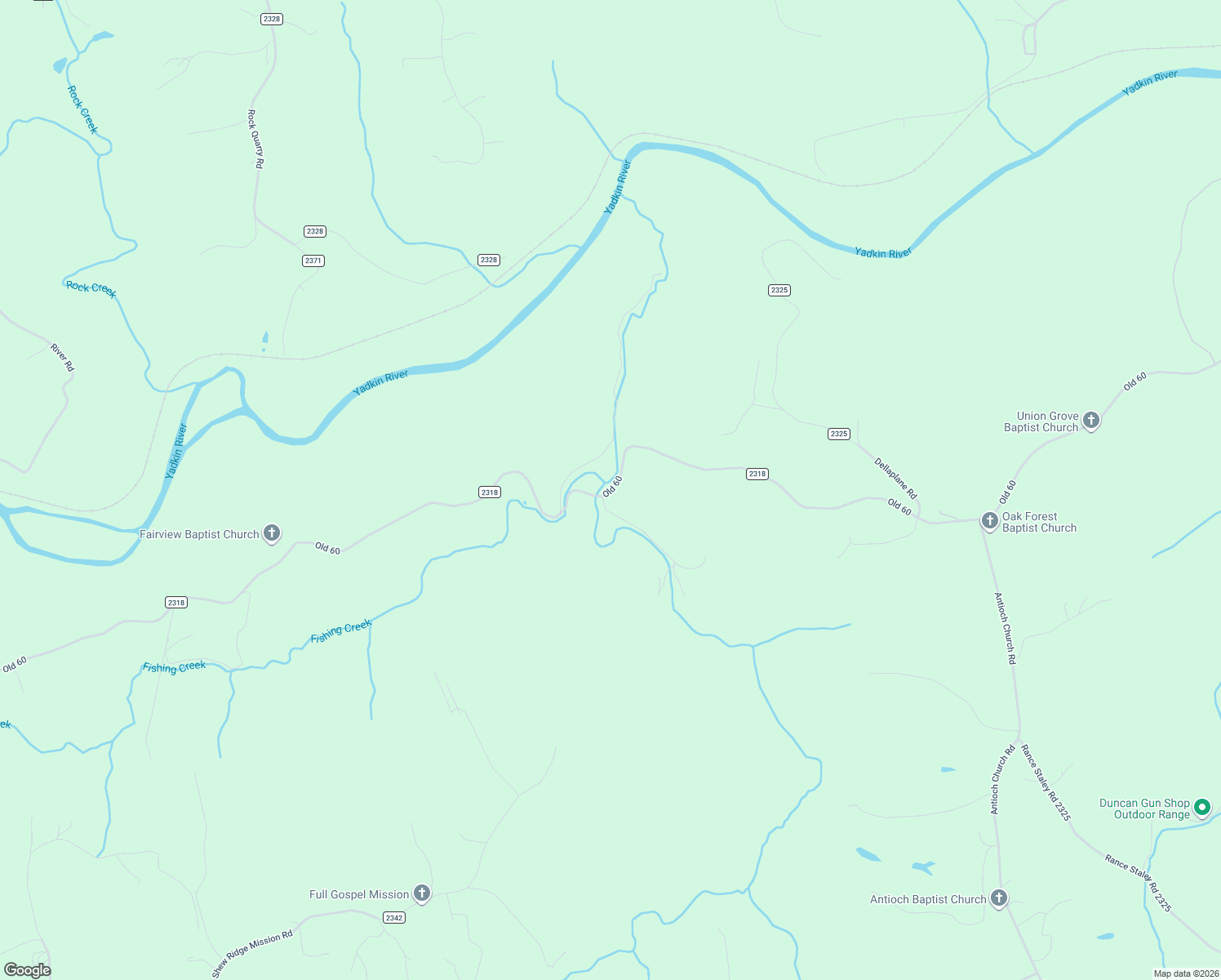 map of restaurants, bars, coffee shops, grocery stores, and more near 5050 Old 60 in Wilkesboro