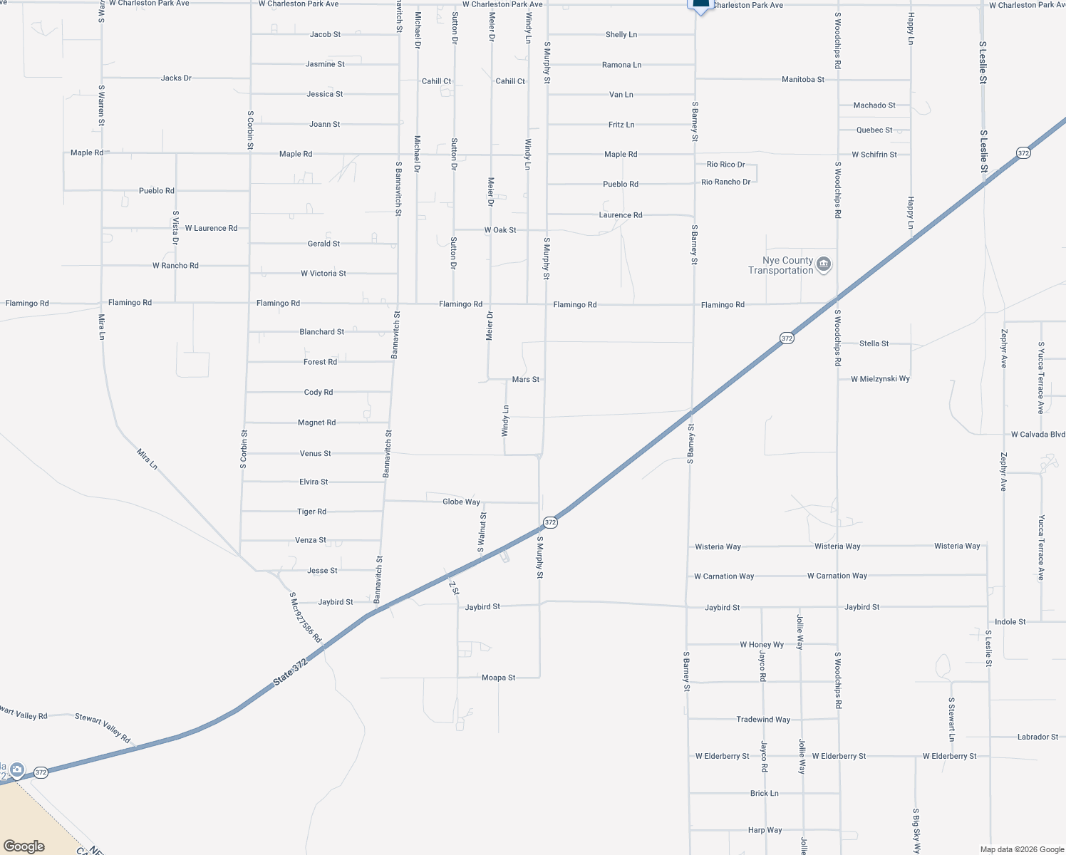 map of restaurants, bars, coffee shops, grocery stores, and more near 2290 South Murphy Street in Pahrump