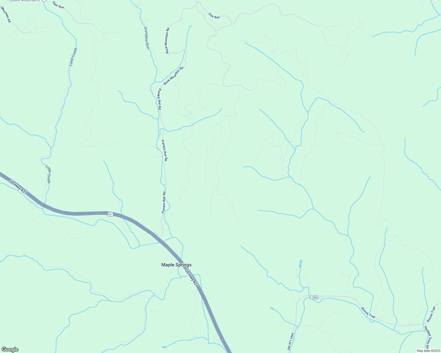 map of restaurants, bars, coffee shops, grocery stores, and more near 2935 Buck Mountain Road in Purlear