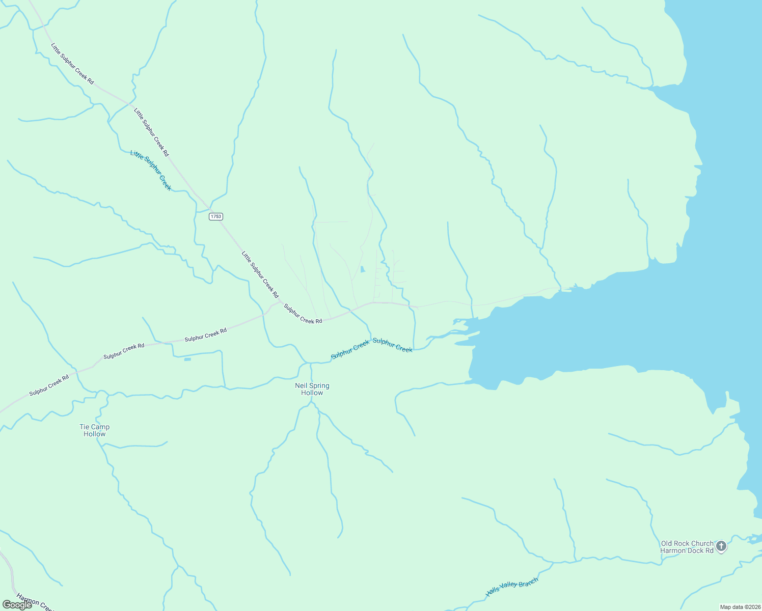 map of restaurants, bars, coffee shops, grocery stores, and more near 8355 Sulphur Creek Rd in Big Sandy