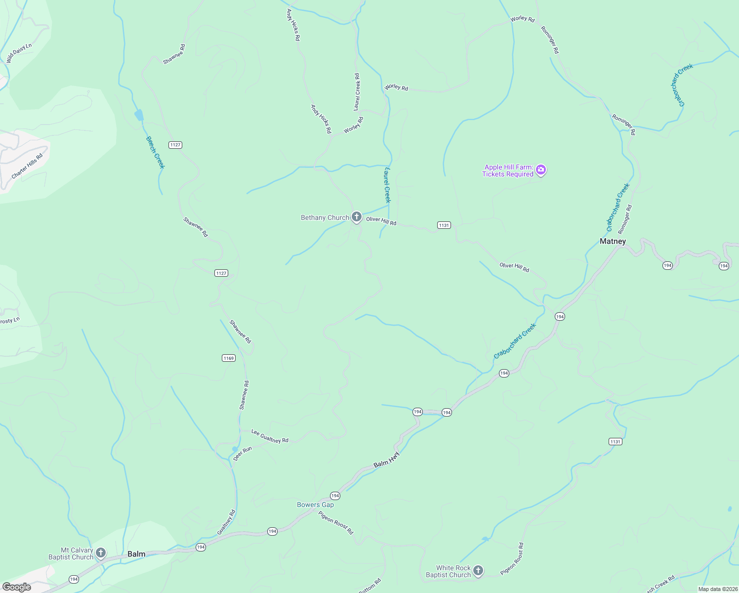 map of restaurants, bars, coffee shops, grocery stores, and more near 590 Lee Gualtney Road in Banner Elk