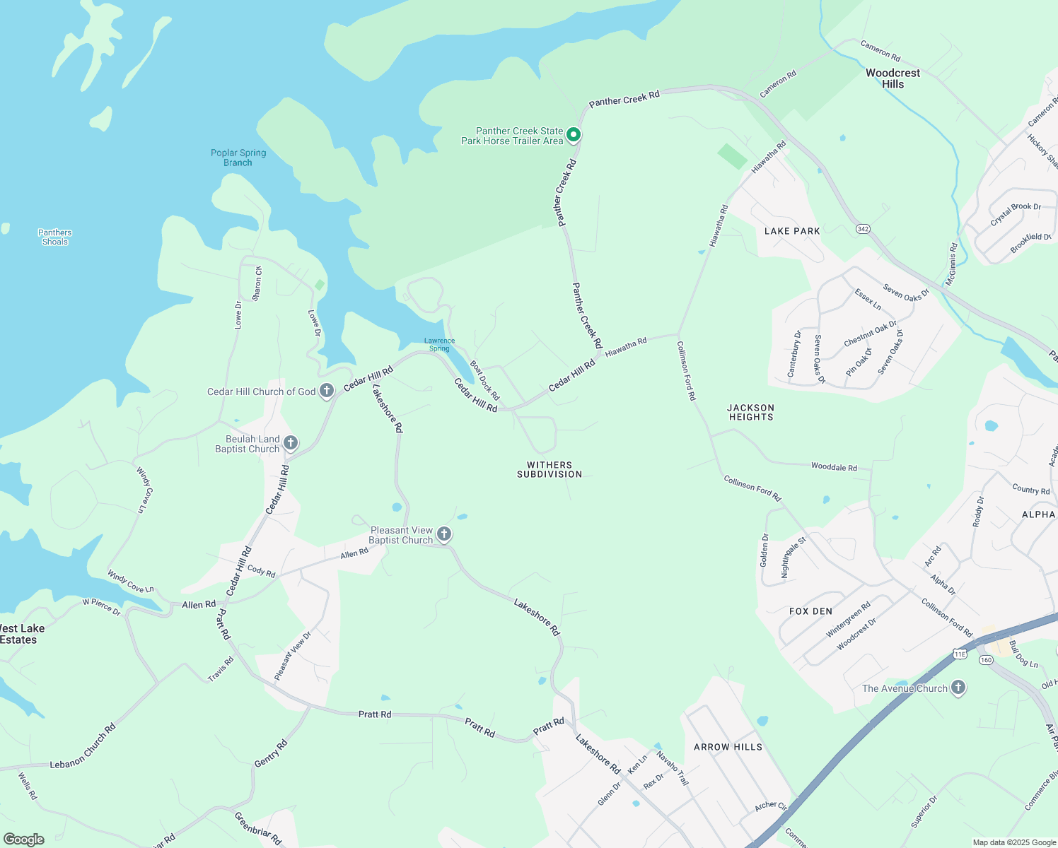 map of restaurants, bars, coffee shops, grocery stores, and more near 6627 Damascus Circle in Talbott