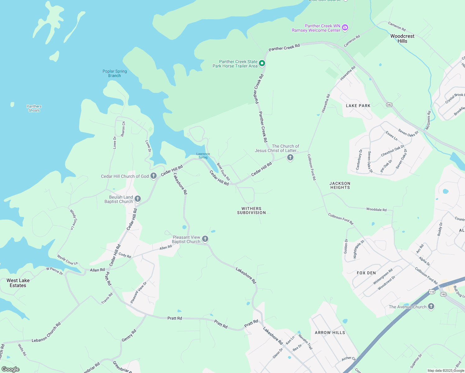 map of restaurants, bars, coffee shops, grocery stores, and more near 6627 Damascus Circle in Talbott