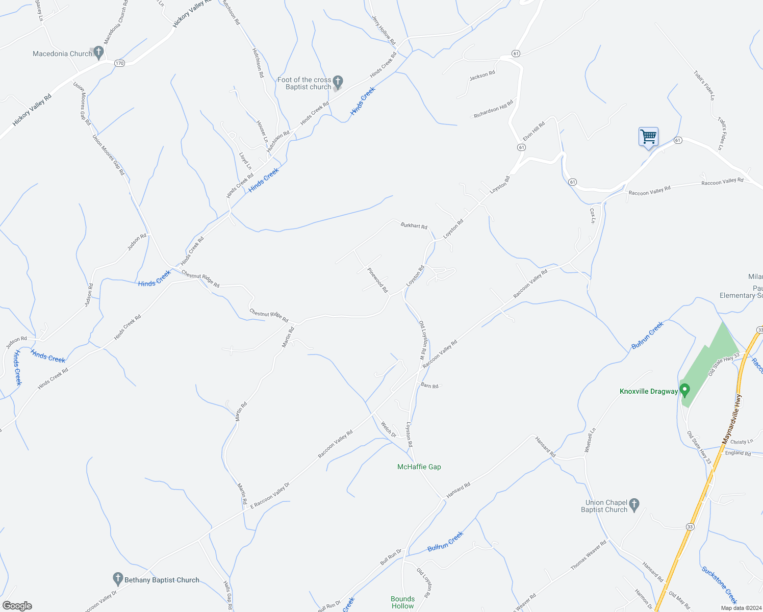 map of restaurants, bars, coffee shops, grocery stores, and more near 214 Chestnut Ridge Road in Andersonville