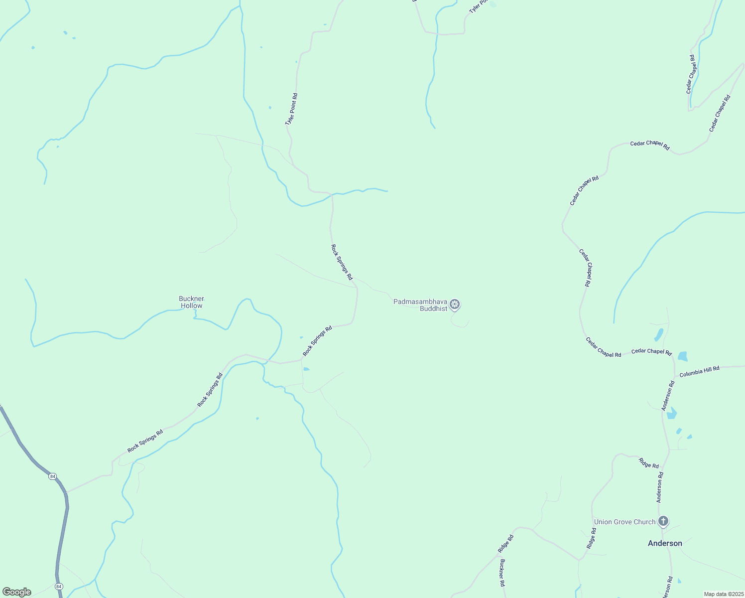 map of restaurants, bars, coffee shops, grocery stores, and more near 189 Rock Springs Lane in Monterey