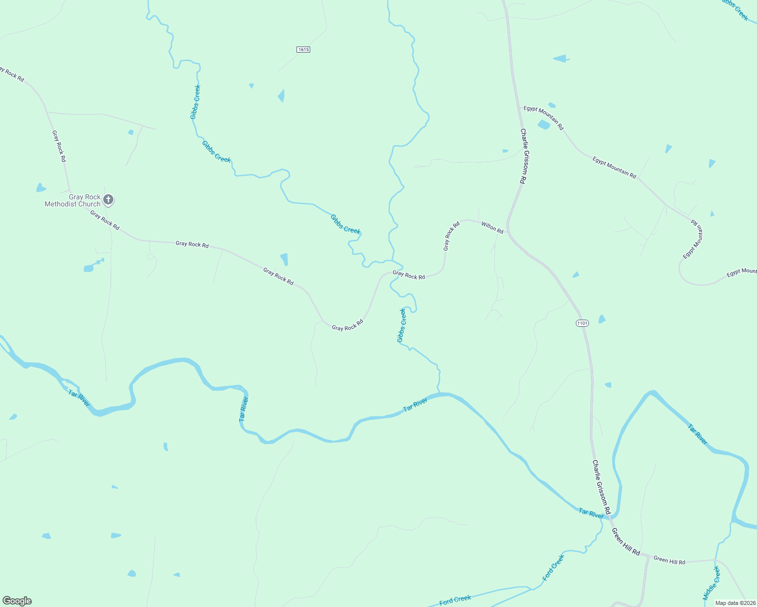 map of restaurants, bars, coffee shops, grocery stores, and more near 4574 Gray Rock Road in Kittrell