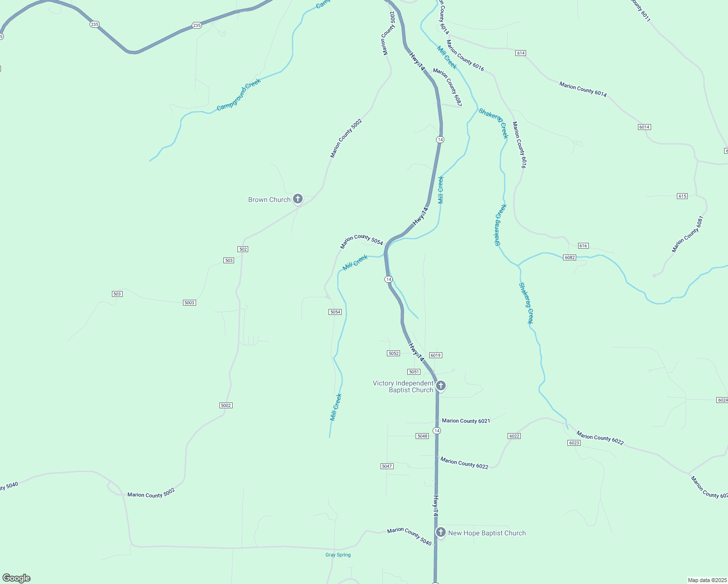 map of restaurants, bars, coffee shops, grocery stores, and more near 250 Mc 5054 in Yellville