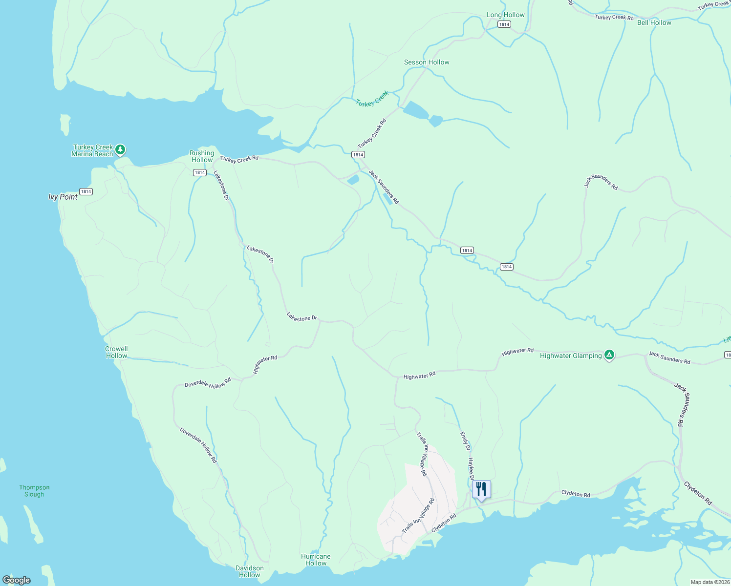 map of restaurants, bars, coffee shops, grocery stores, and more near 340 Western Road in Waverly