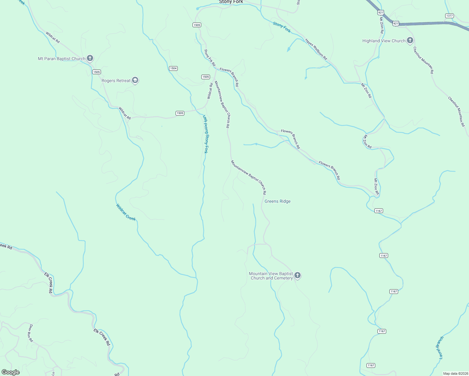 map of restaurants, bars, coffee shops, grocery stores, and more near 197 Wagon Wheel Lane in Watauga County
