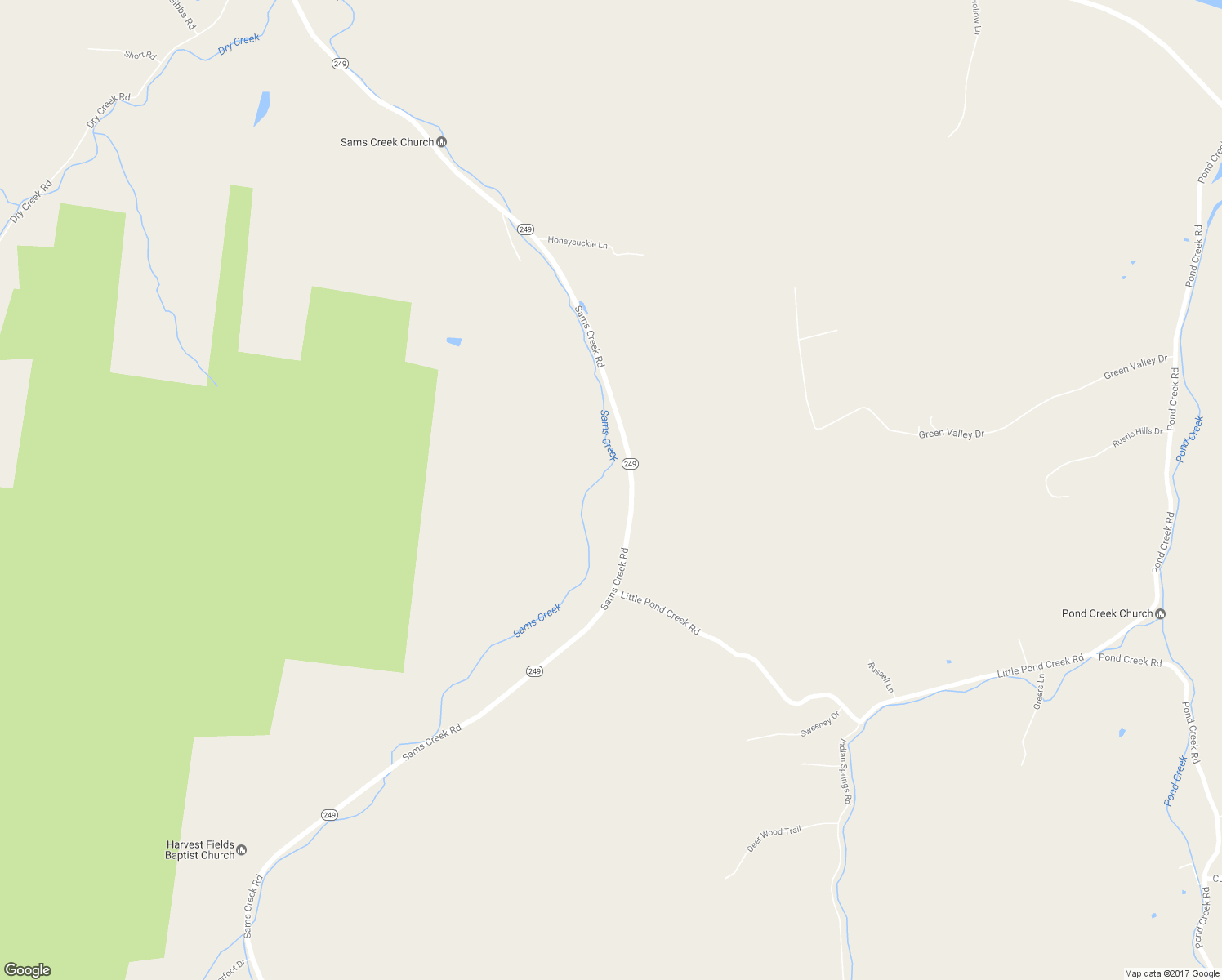 map of restaurants, bars, coffee shops, grocery stores, and more near 1764 Sams Creek Road in Ashland City