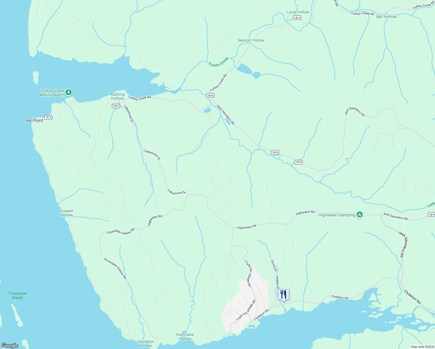 map of restaurants, bars, coffee shops, grocery stores, and more near 340 Western Road in Waverly