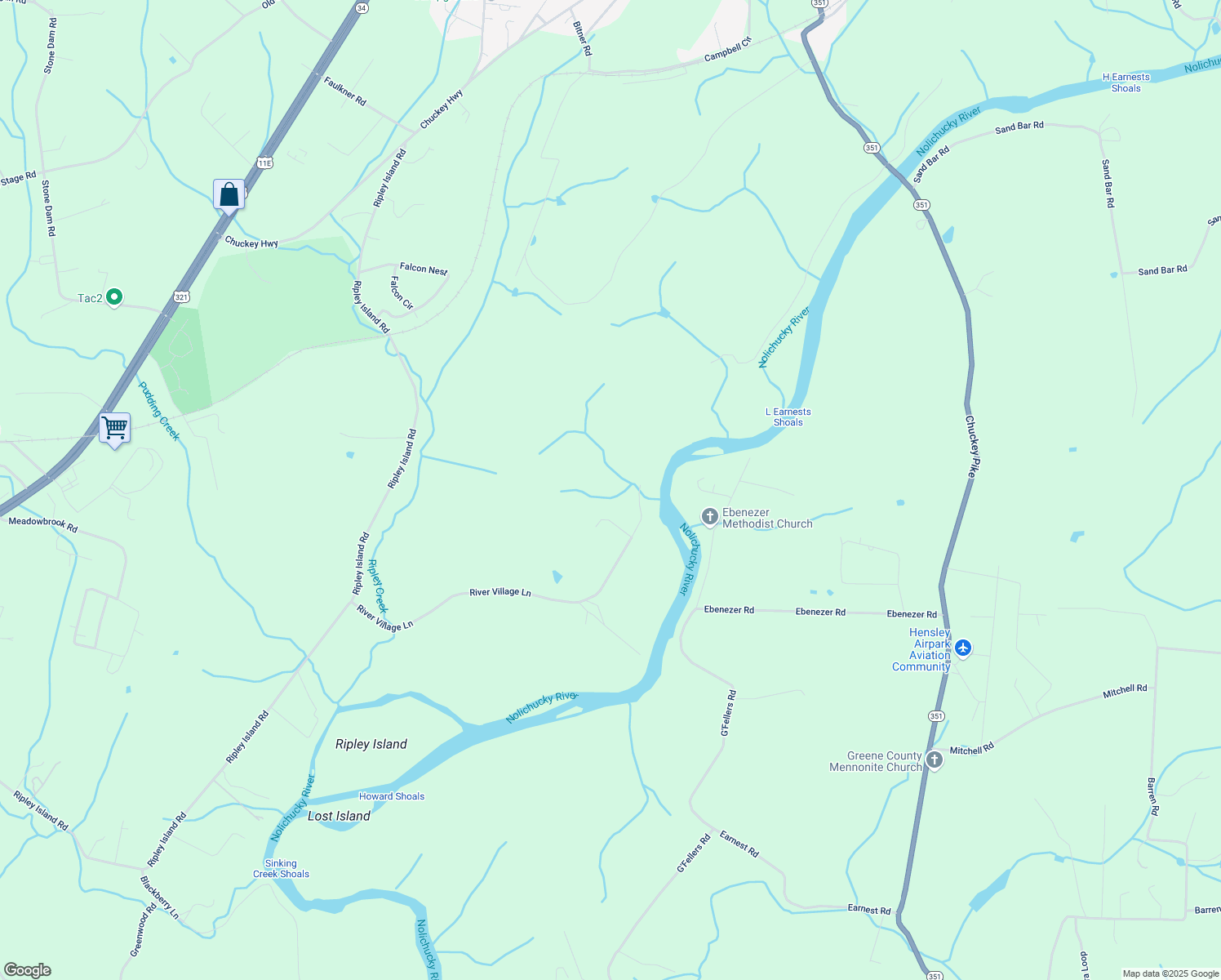 map of restaurants, bars, coffee shops, grocery stores, and more near 1085 River Village Lane in Afton
