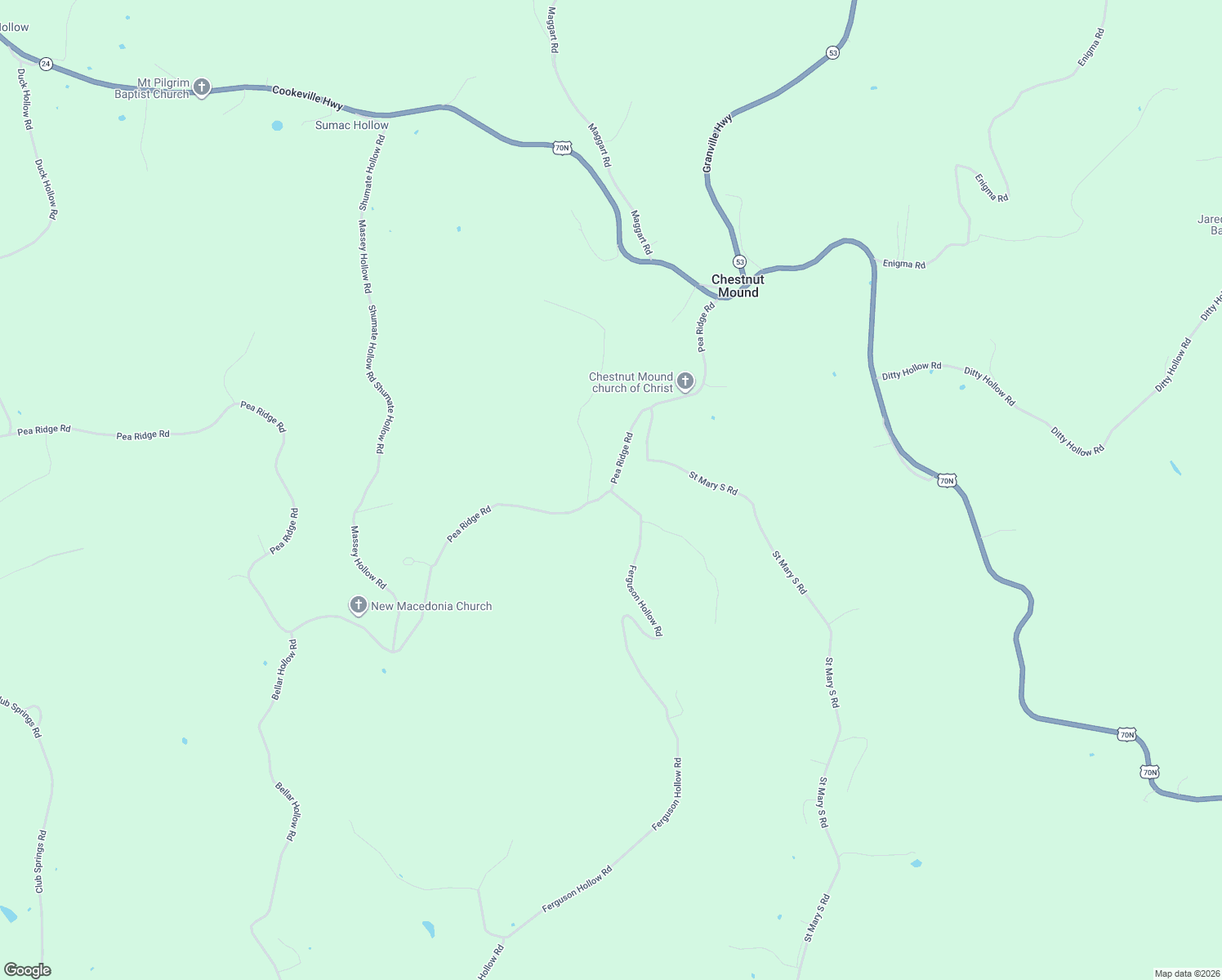 map of restaurants, bars, coffee shops, grocery stores, and more near 510 Pea Ridge Road in Buffalo Valley