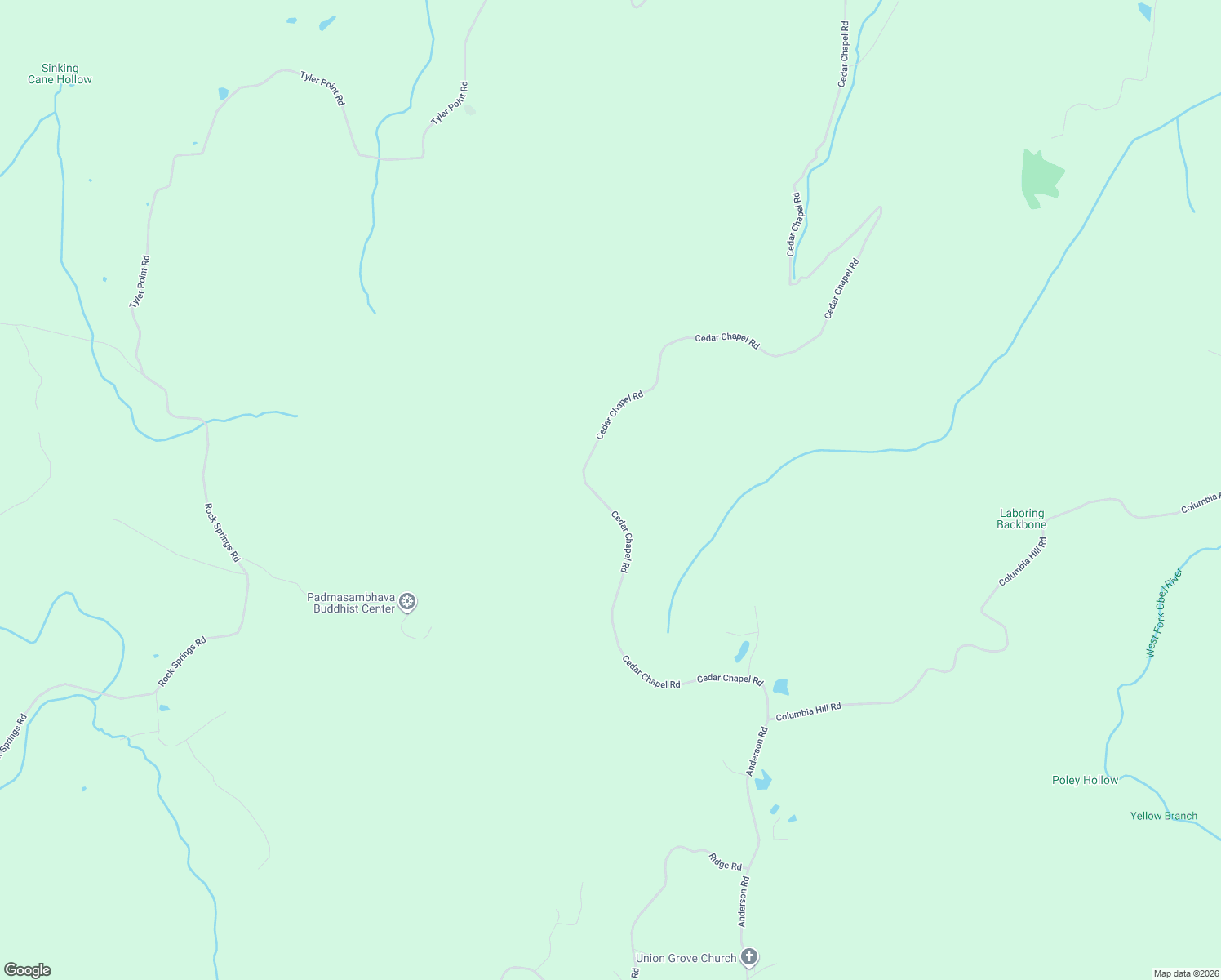 map of restaurants, bars, coffee shops, grocery stores, and more near 1541 Cedar Chapel Road in Monterey