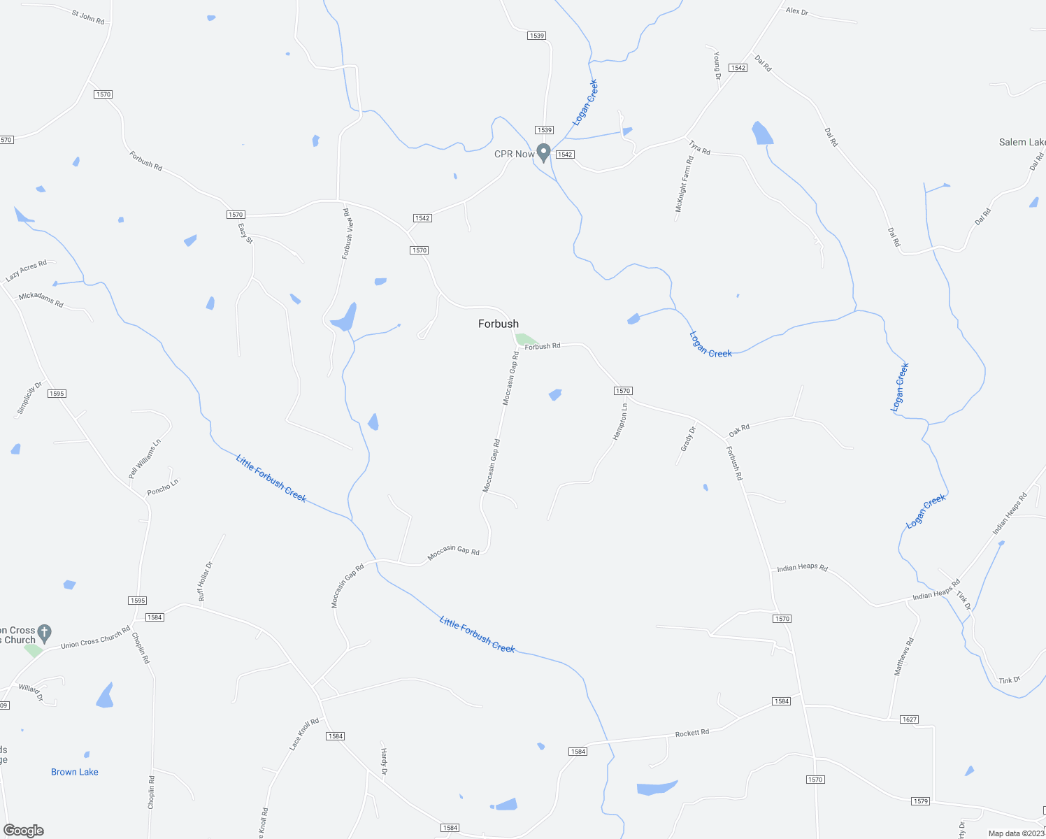 map of restaurants, bars, coffee shops, grocery stores, and more near 2840 Moccasin Gap Road in East Bend