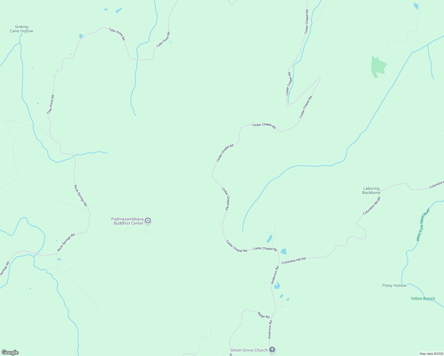 map of restaurants, bars, coffee shops, grocery stores, and more near 1541 Cedar Chapel Road in Monterey