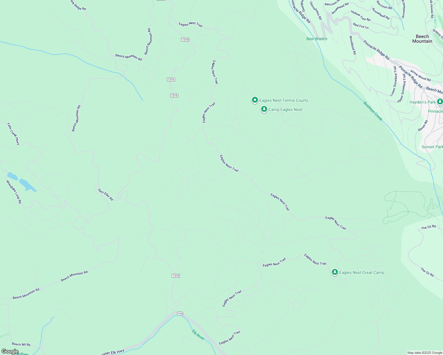 map of restaurants, bars, coffee shops, grocery stores, and more near 98 Golden Eagle Trl in Banner Elk