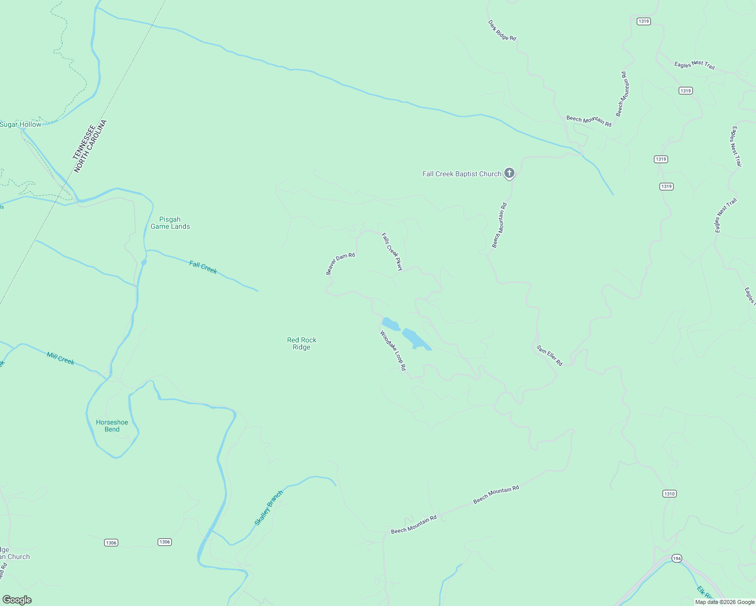 map of restaurants, bars, coffee shops, grocery stores, and more near 81 East Black Bear Crossing in Elk Park