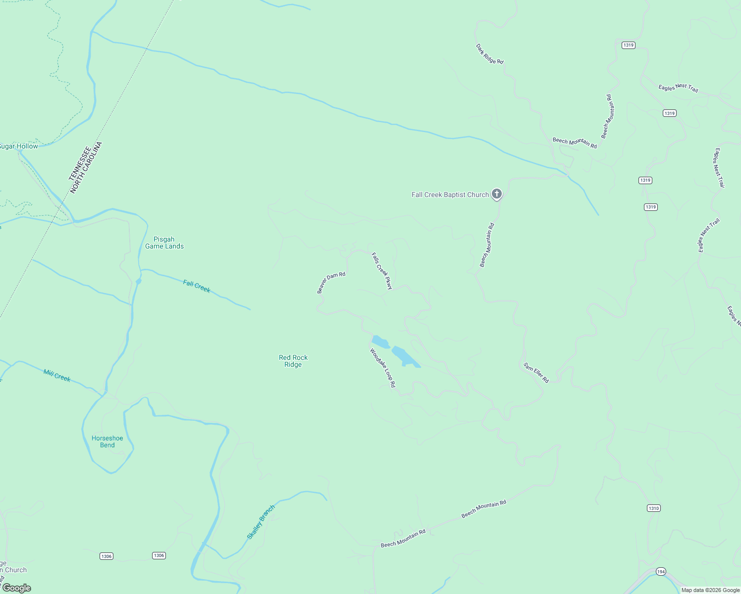 map of restaurants, bars, coffee shops, grocery stores, and more near 81 East Black Bear Crossing in Elk Park