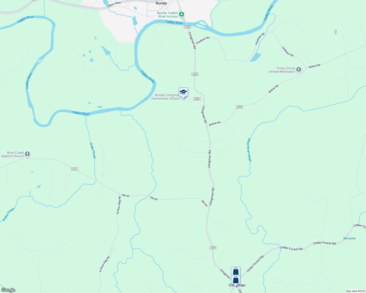 map of restaurants, bars, coffee shops, grocery stores, and more near 497 Pulco Lane in Ronda