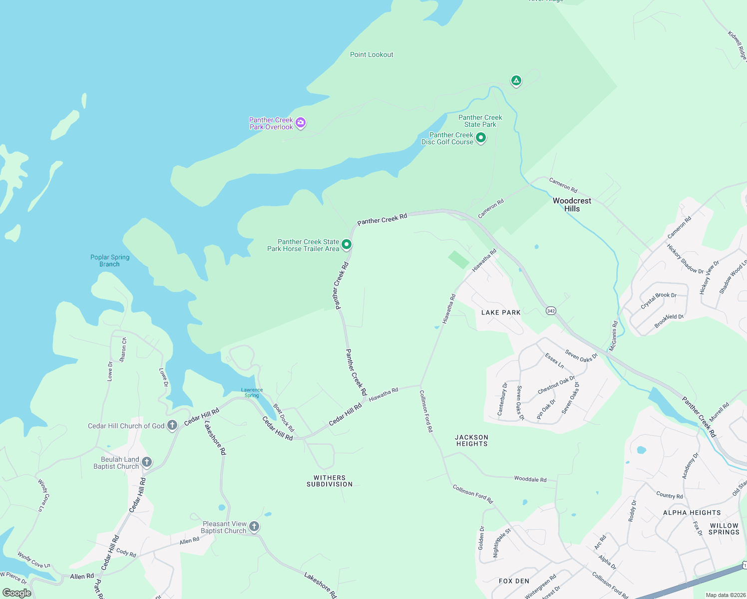 map of restaurants, bars, coffee shops, grocery stores, and more near 6140 James Cline Road in Hamblen County