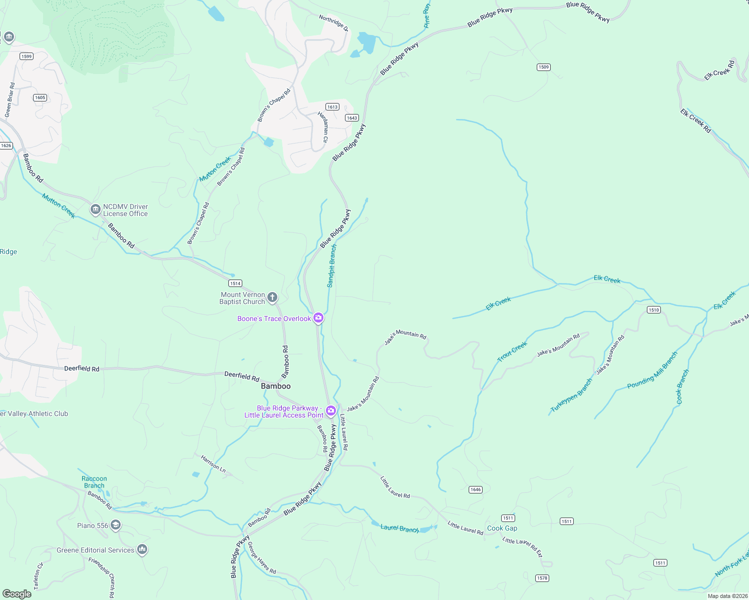 map of restaurants, bars, coffee shops, grocery stores, and more near 100 Margaret Ridge Road in Boone