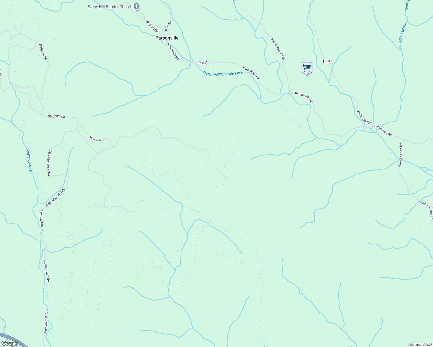 map of restaurants, bars, coffee shops, grocery stores, and more near 212 Carters Lane in Purlear