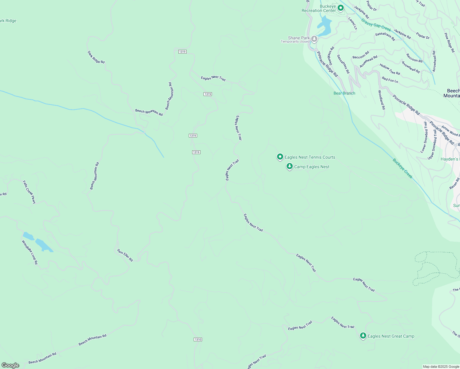 map of restaurants, bars, coffee shops, grocery stores, and more near 4302 Eagles Nest Trail in Banner Elk