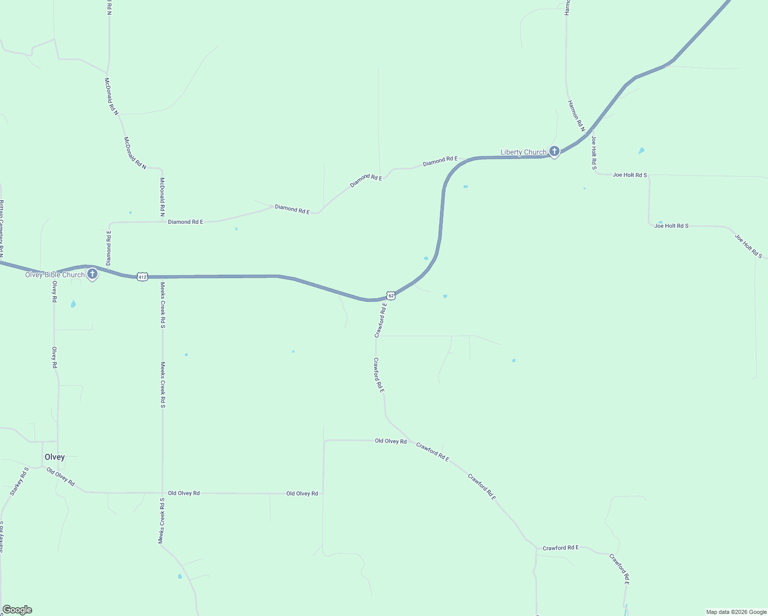 map of restaurants, bars, coffee shops, grocery stores, and more near 809 Crawford Road East in Everton