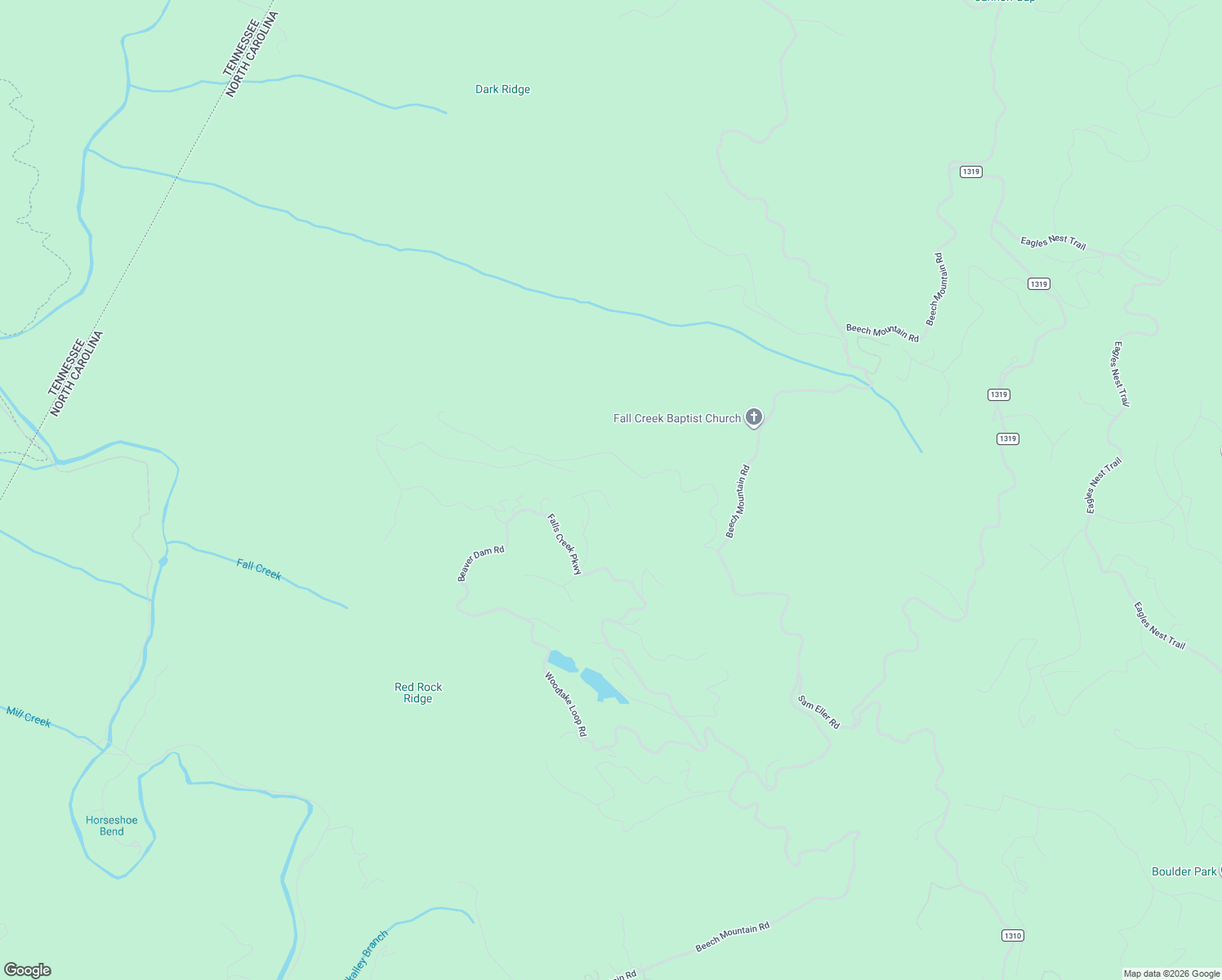 map of restaurants, bars, coffee shops, grocery stores, and more near 45 Pinnacle Drive in Elk Park